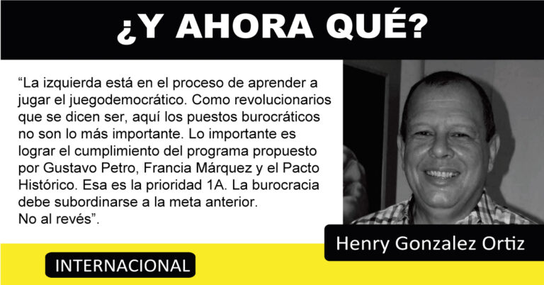 Gustavo Petro durante un mitin político en Colombia analizando los retos de su futuro gobierno.