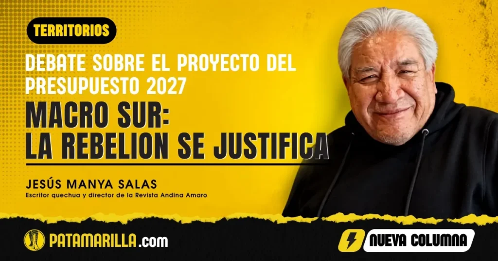 Debate sobre el proyecto del presupuesto 2027 MACRO SUR: LA REBELION SE JUSTIFICA