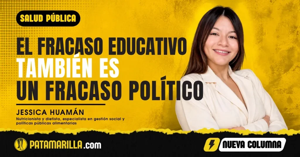 El fracaso educativo también es un fracaso político