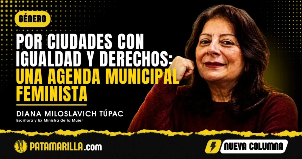 Por ciudades con igualdad y derechos: una Agenda Municipal Feminista