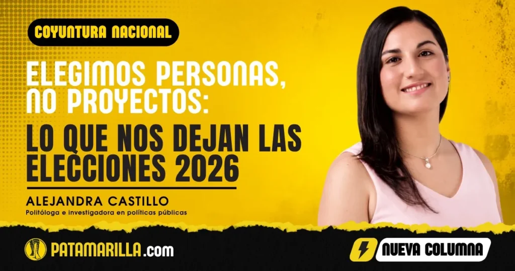 Elegimos personas, no proyectos: lo que nos dejan las elecciones 2026